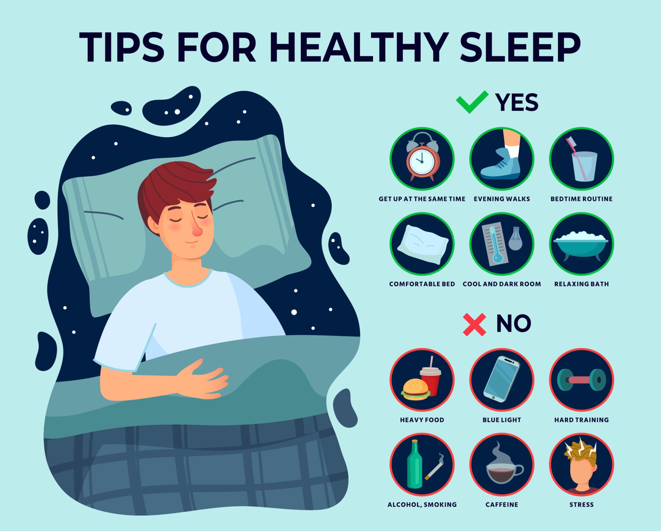 healthy sleep tips