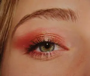Pink Eyeshadow Over Eye Primer