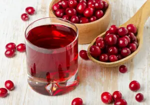 Cranberry Juice and Apple Cider Vinegar